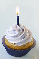 Image showing Birthday cupcake