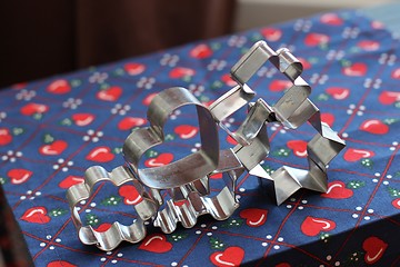 Image showing Christmas Cookie Cutters