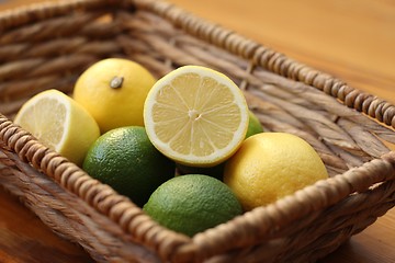 Image showing Limes and Lemons 