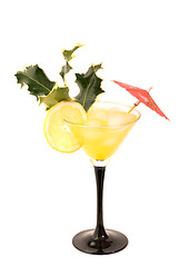 Image showing christmas cocktail