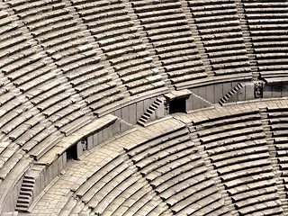Image showing Coliseum stairs