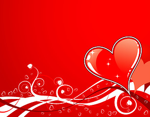 Image showing Valentines Day background