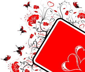 Image showing Valentines Day frame