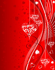 Image showing Valentines Day background