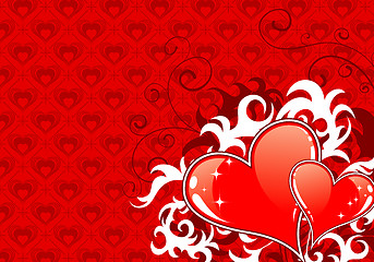 Image showing Valentines Day background