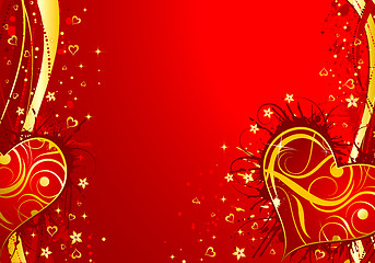 Image showing Valentines Day background