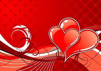 Image showing Valentines Day background