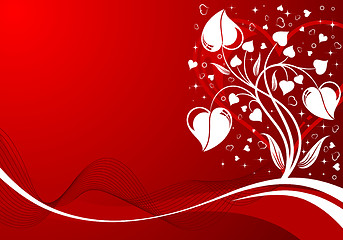 Image showing Valentines Day background