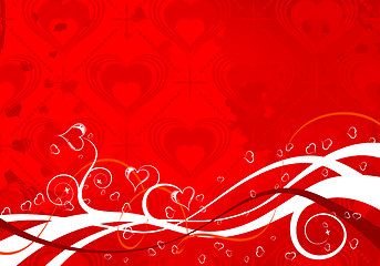 Image showing Valentines Day background