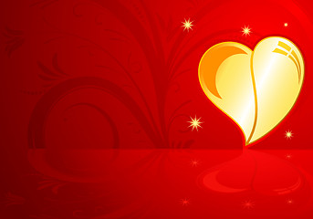 Image showing Valentines Day background