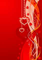 Image showing Valentines Day background