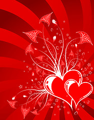 Image showing Valentines Day background