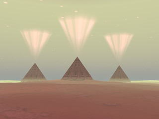 Image showing COSMIC PYRAMIDS