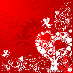 Image showing Valentines Day background