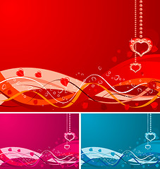 Image showing Valentines Day background