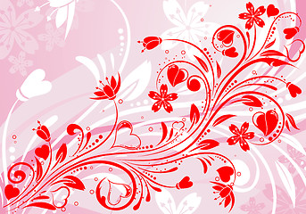 Image showing Valentines Day background