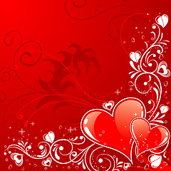 Image showing Valentines Day background