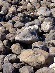 Image showing Mountain rock detail