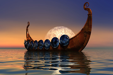 Image showing VIKING BOAT 2