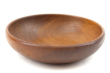 Image showing Wooden bowl