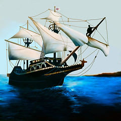 Image showing THE GOLDEN HIND