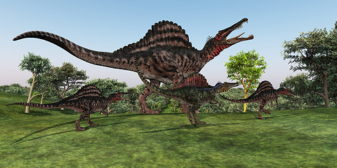 Image showing Spinosaurus Mother