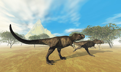 Image showing TYRANNOSAURUS REX