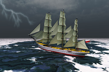 Image showing STORMY WEATHER