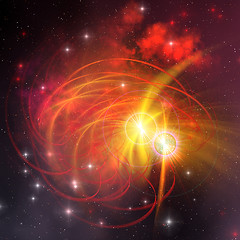 Image showing BINARY STAR SYSTEM