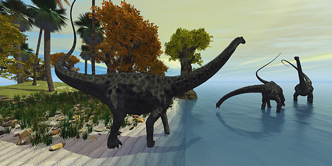 Image showing Diplodocus Island