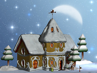 Image showing Santas House