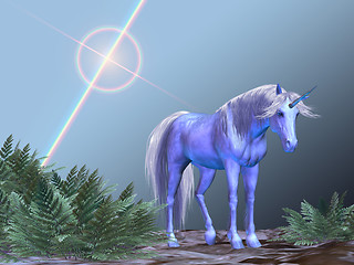 Image showing Unicorn Resting