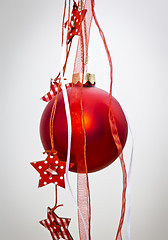 Image showing red christmas