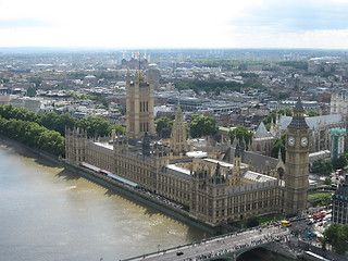 Image showing The houses of parliament