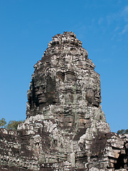 Image showing Bayon temple, Siem Reap in Cambodia
