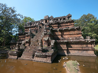 Image showing The Phimeanakas Temple, Angkor Thom in Cambodia