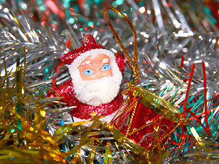 Image showing Doll of Santa Claus