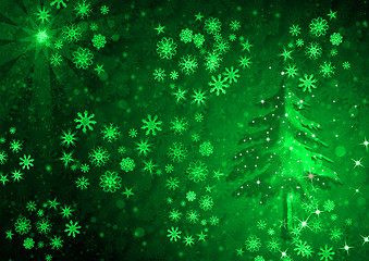 Image showing Christmas decoration background