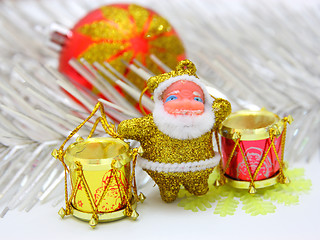 Image showing Santa Claus doll 