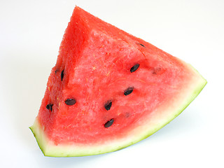 Image showing Watermelon with dry stem