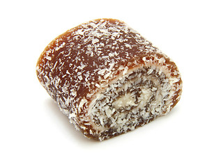 Image showing Turkish delight on a white background