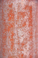 Image showing rust background texture of old boat wreck 