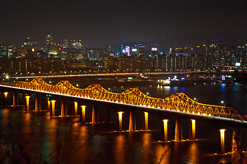 Image showing Bridge in night