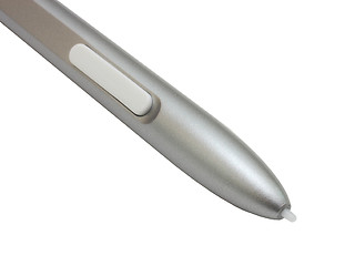 Image showing closeup of graphic  pen and holder graphic tablet