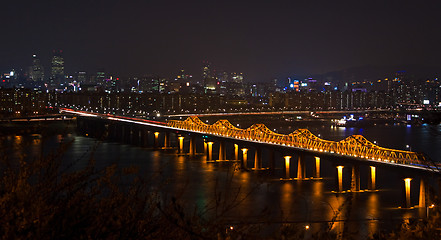 Image showing Bridge in night