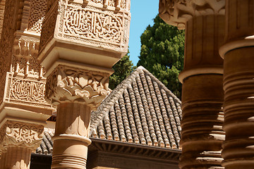 Image showing The Court of the Lions (Patio de los Leones)