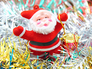 Image showing Doll of Santa Claus 