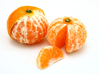 Image showing Ripe tangerines 