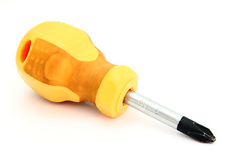 Image showing Screwdriver isolated on a white background