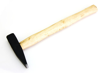 Image showing hammer isolated on the white background